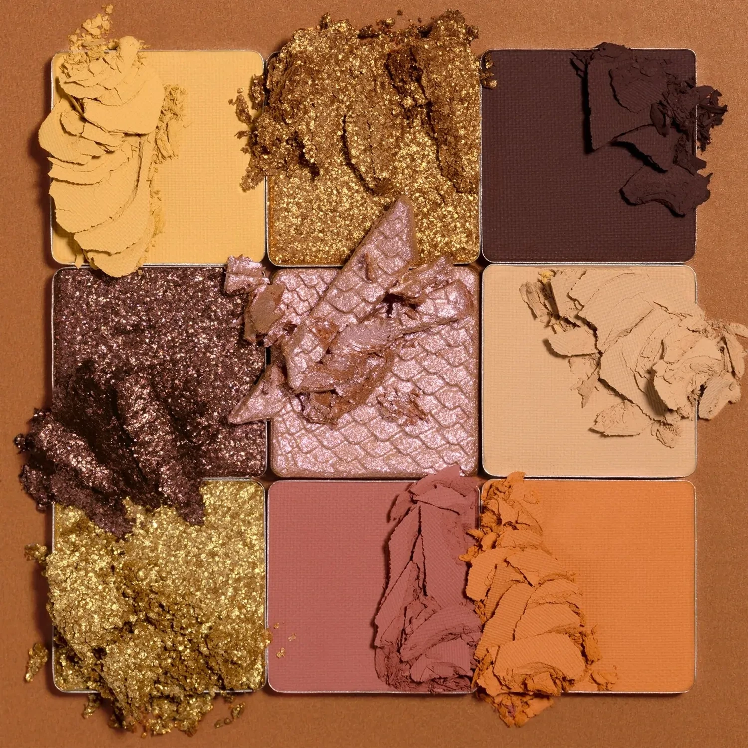 Flormar Göz Farı - Diamonds Terracotta Eyeshadow Golden Eyes 5 G 8690604083886 0212042